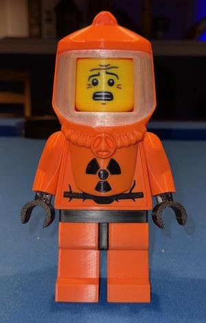 Hazmat Guy Brick MegaFigure (5:1 Scale)