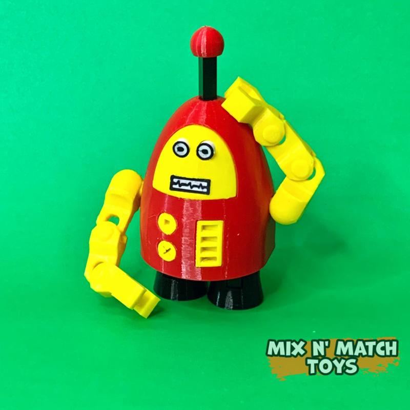 Flexi Antenna Robot Toy