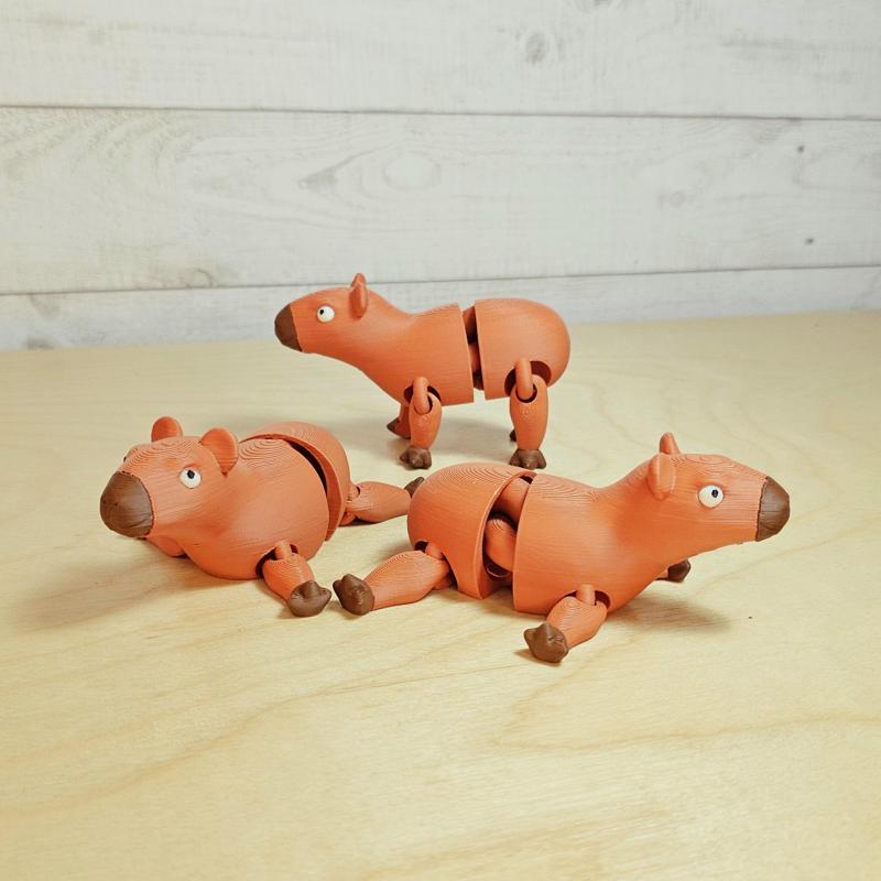 Flexi Capybara - Cute And Fun Articulating Animal