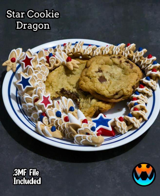 Star Cookie Dragon