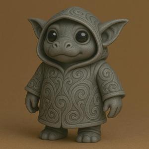 cute hippo sculpture   