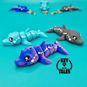 The Dolphin (flexi keychain, magnet & mini!)