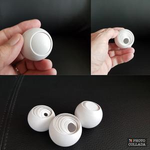 Fidget spheres 2 , 5 , 7
