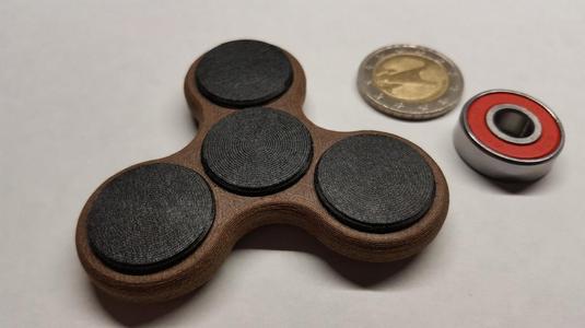 Fidget Tri Spinner - Skate Bearings