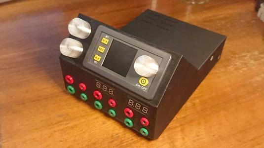 All-in-one AC-DC power supply with three adjustable outputs