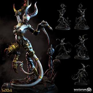 Demonettes x 6