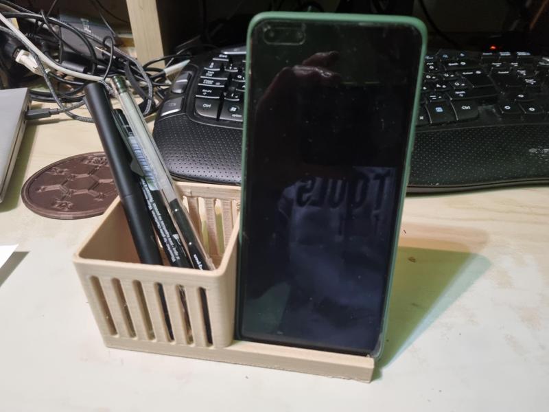 Pen and Phone holder