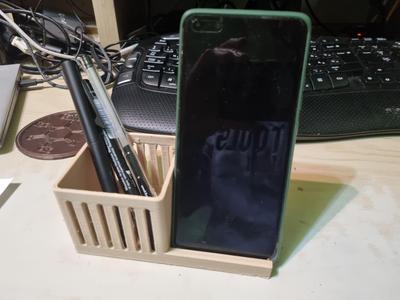 Pen and Phone holder