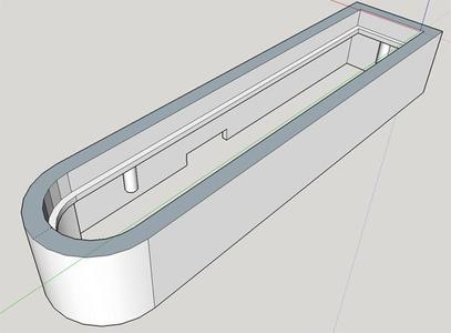 Light Box for swinks' Pinball Shooter Lane Insert (6 inch)