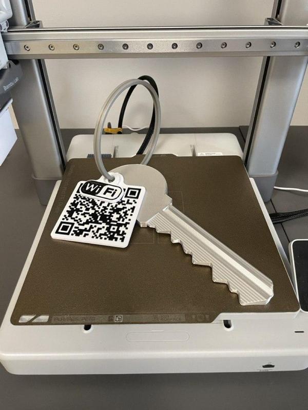 qr nfc wifi key