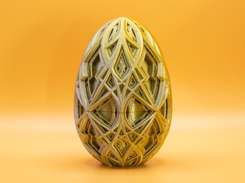  Curvy Kaleidoscope Easter Egg 