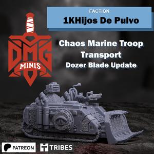 1KHijos de Pulvo Tank Dozer Blade