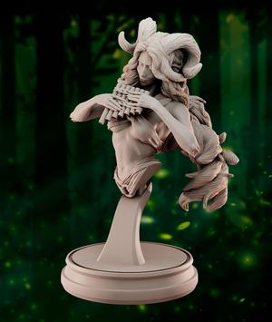 Sylvestra, the Protective Harmony  BUST + NSFW
