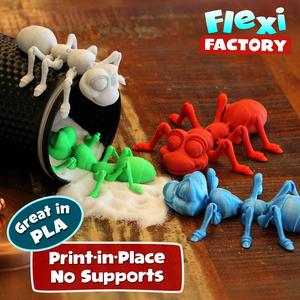 Cute Flexi Print-in-Place Ant
