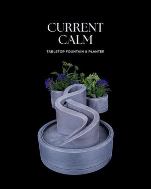 Current Calm  Tabletop Fountain & Planter