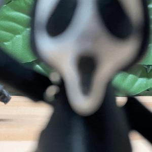 3D Printable Ghost Face Mini Articulated Flexi