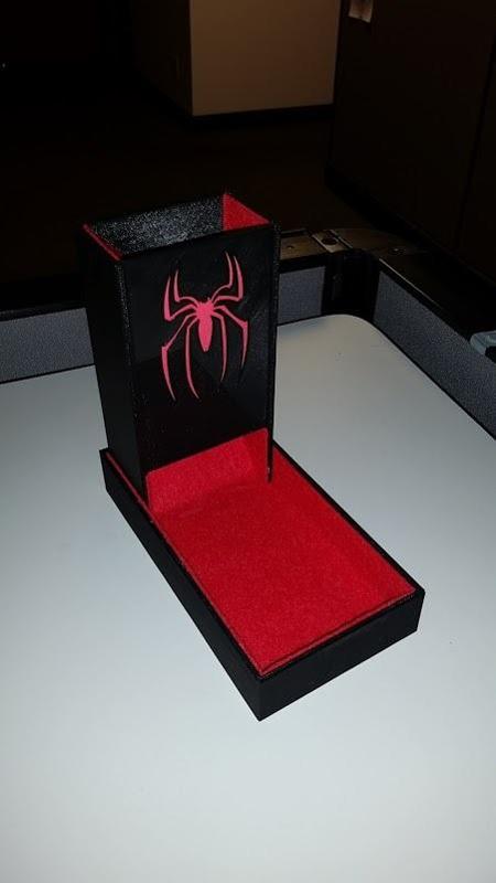 Simple Dice Tower - Customizable Face 