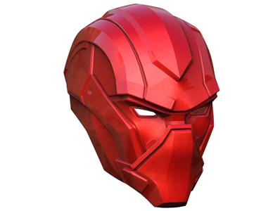 Red Hood Helmet