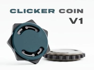 Fidget Toy - Clicker Coin   