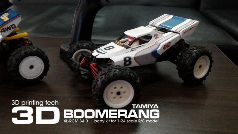 TAMIYA BOOMERANG 1:24 scale kit for SUBOTECH