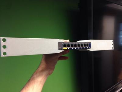 Rack Mount Ears for 8 Port Netgear Switch (GS108T)