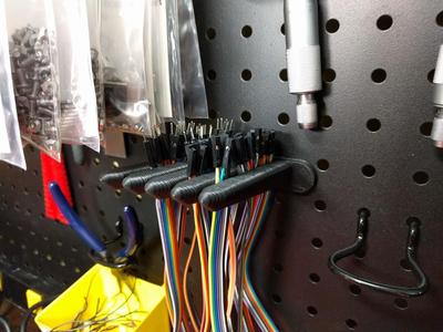 Pegboard Jumper Rack