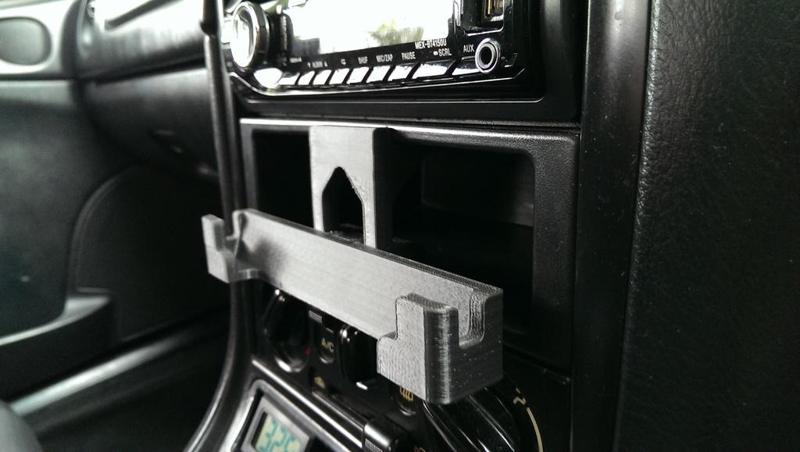 Mazda MX-5 Miata (or similar '99 era Mazda) DIN HTC One M7 Holder 