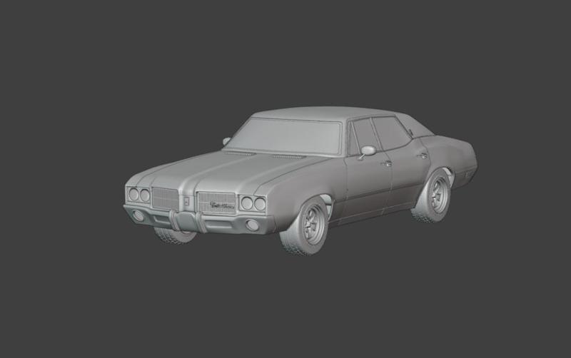 1971 Oldsmobile Cutlass Supreme sedan