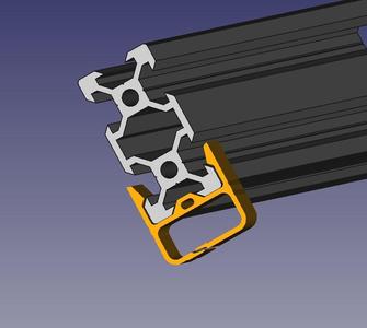 2020 2040 Cable clip
