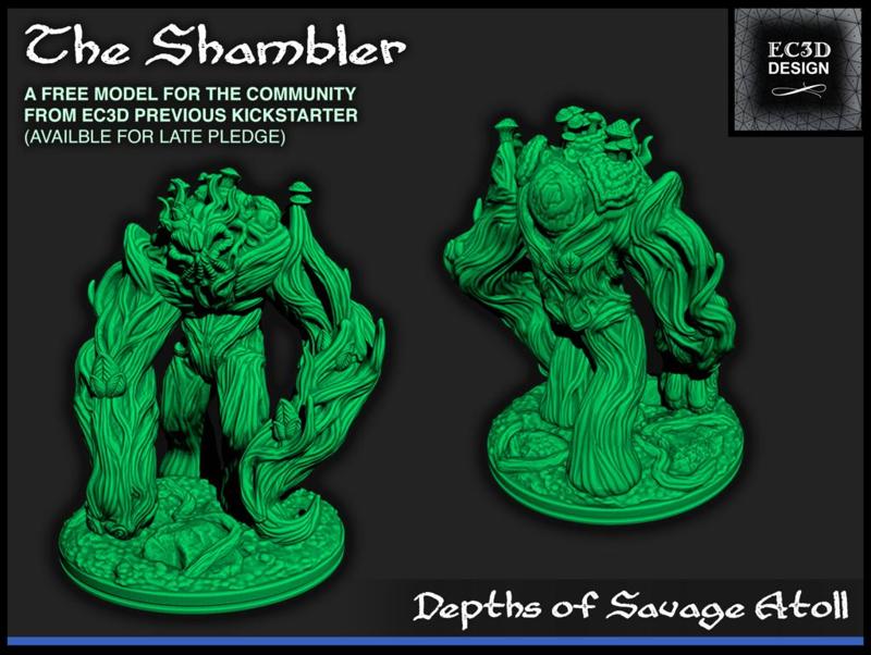The Shambler - 28mm gaming - Depths of Savage Atoll