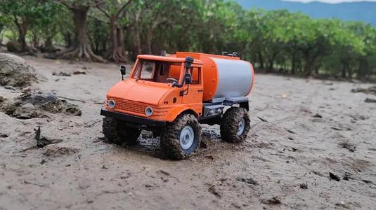 Crawler Baby Bog 406 Front Cab - 1/18 TRX4M RC body