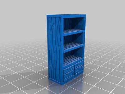OpenDungeonTiles: Dungeon Dressing: Bookshelf w Drawers