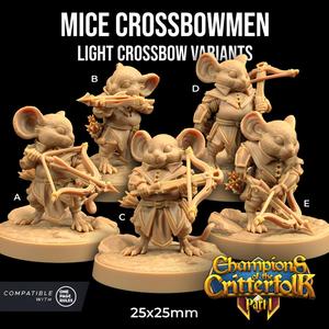Mice Crossbowmen Light Crossbow Variant