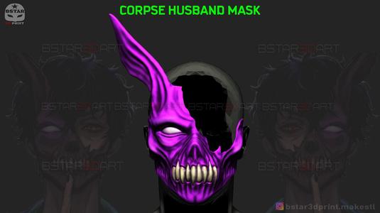 Corpse Husband Mask - Rabbit Face Mask - Halloween Cosplay