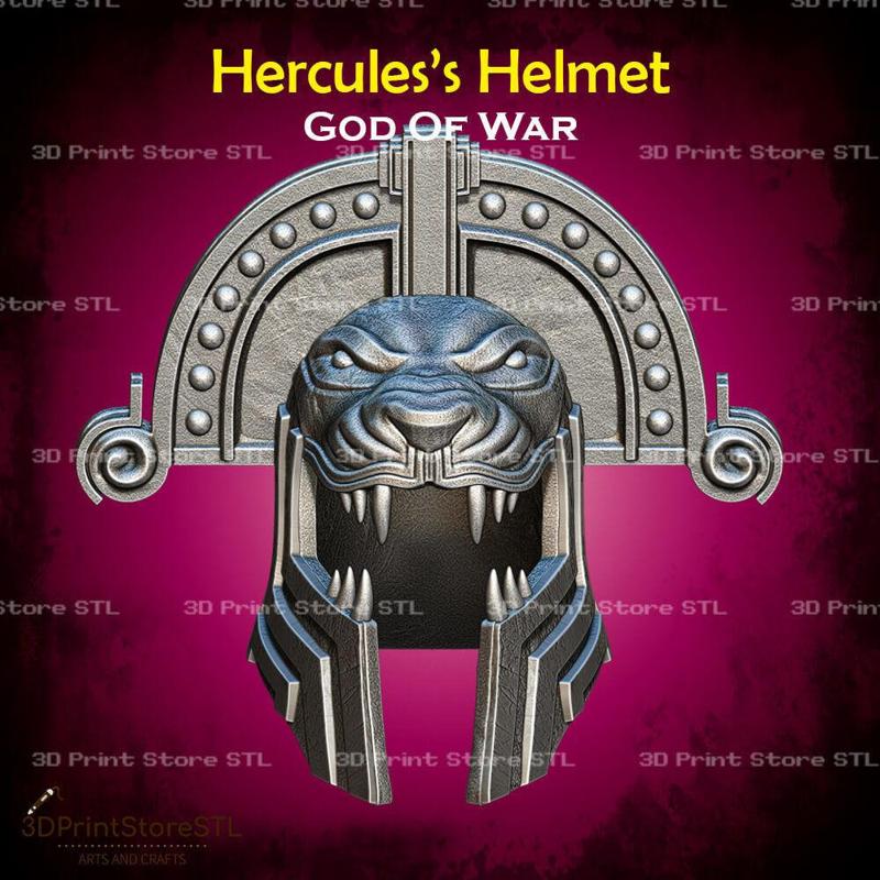 Hercules Helmet Cosplay God of War - STL File