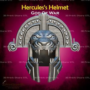 Hercules Helmet Cosplay God of War - STL File