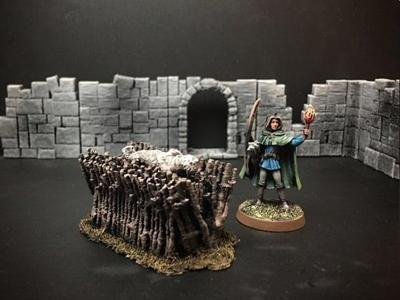 Delving Decor: Funeral Pyre (28mm/Heroic scale)