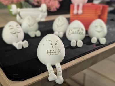 Angry Articulated Egg