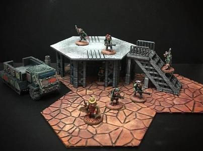 Hexagonal Platform (15mm scale)