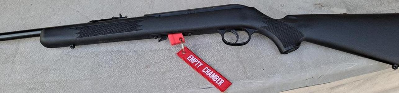 Savage 64 Mag-Well empty chamber flag