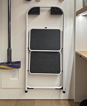 Step Stool Wall Mount