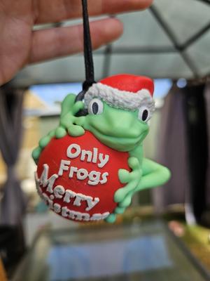 Frog Christmas Ornament