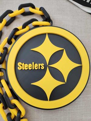Pittsburgh Steelers Oversized Necklace, Pendant