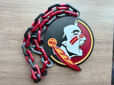 Florida State Seminoles Oversized Necklace, Pendant