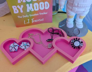 Mon Amour - Heart Trinket Tray