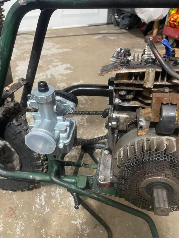 BRIGGS 3.5 TO VM22 Intake Adapter