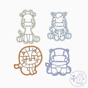 Baby Safari Cookie Cutter Set