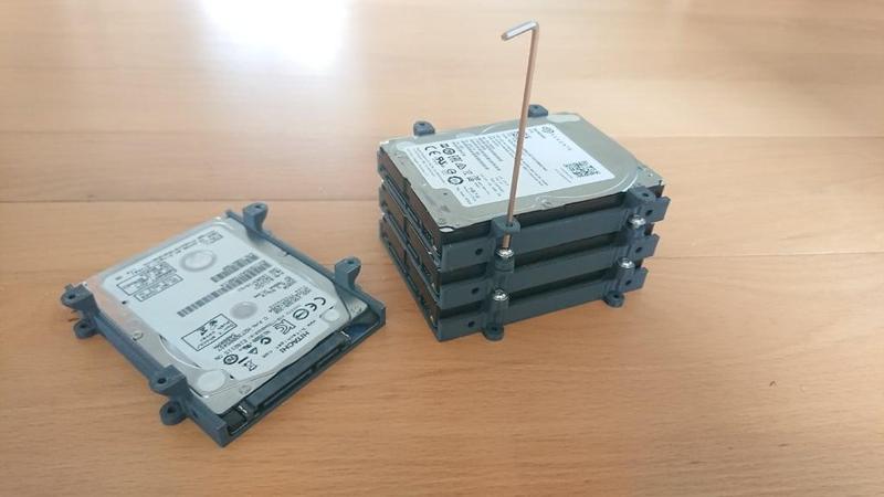 2.5 inch HDD SSD stackable mount