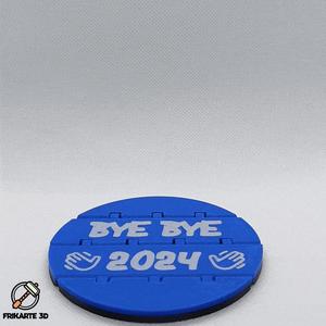 Hello 2025 - Bye Bye 2024 Flexi Coaster