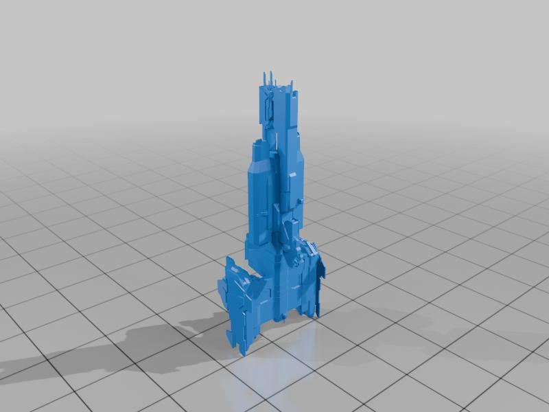 UNSC Paris-class frigate (Attached fins)